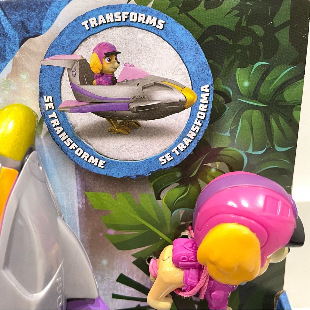 NEW Paw Patrol Jungle Pups Skye’s Falcon Vehicle - Picture 3 of 4